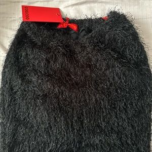 COUCOO KAIBU MINI SKIRT - BLACK SESAME